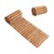 Light Brown Fir Wood Garden Pathway Roll-Up Walkway with Anti-Slip Surface for Outdoor Use